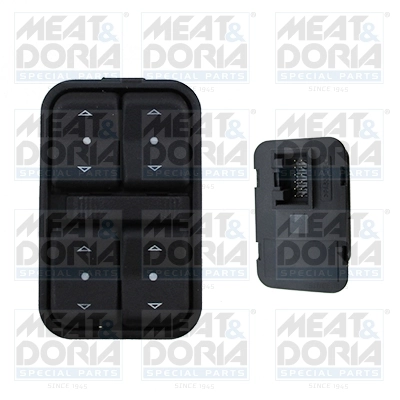 Switch, window regulator